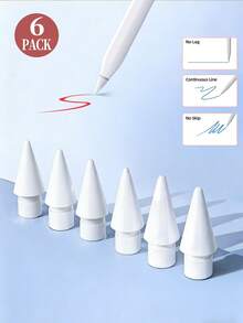 适用于 Apple Pencil Pro 的替换笔尖，升级版笔尖兼容 Apple 第二代第一代 USB-C 接口，以及蜡笔式数位笔，针状笔尖带笔盒，专业铅笔套装，送给母亲、家人、朋友的礼物，生日、节日笔配件 13669659222 - 彩色 - 查看 18