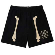 2025 EE Eric Emanuel Basic Shorts NEW Men's Casual Shorts Fitness Sports Pants Summer Gym Workout Men Classic GYM Mesh Shorts - Blue Baiyun - 查看 12