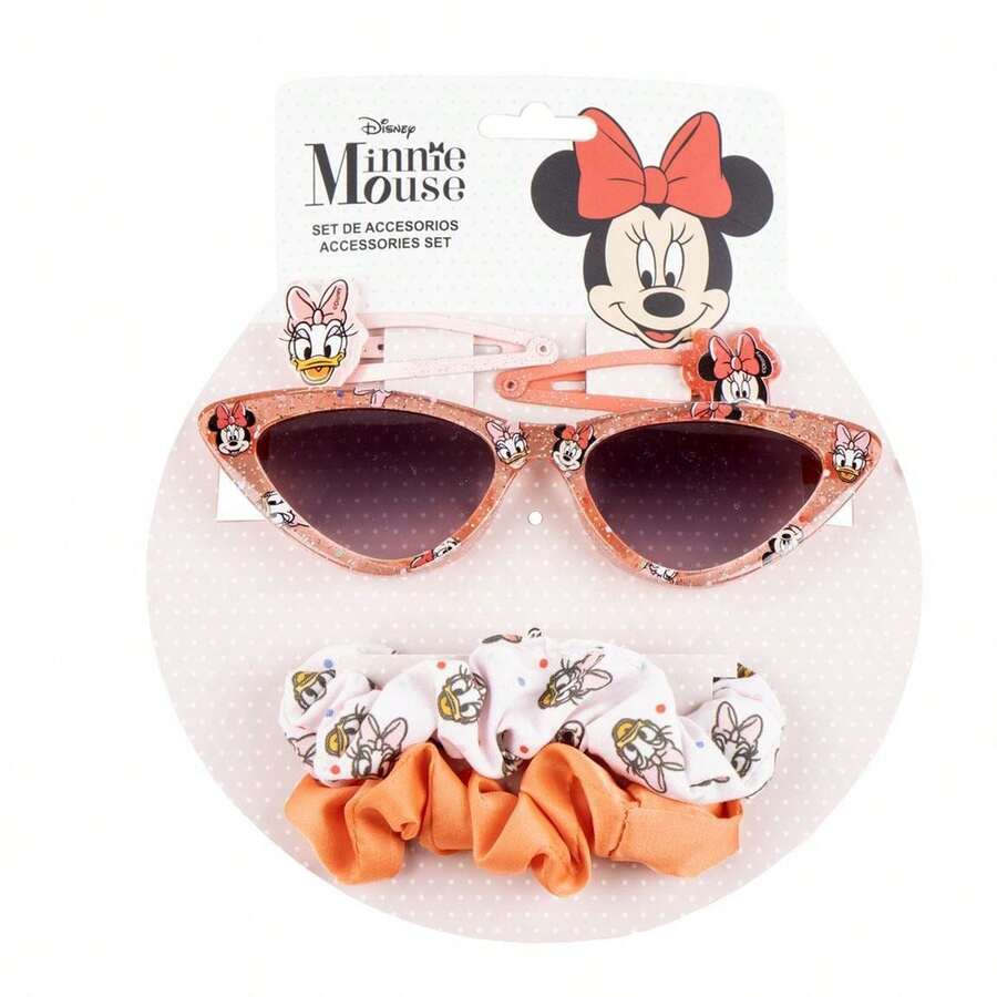 Disney CERDÁ LIFE'S LITTLE MOMENTS Set di bellezza per bambine di Minnie Mouse - Occhiali da sole, fermagli e elastici per capelli - Multicolore - Visualizzare 1