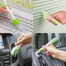 1pc Blind Cleaning Brush, Cleaning Brush, Window Cleaning, Vacuum Cleaner, Household Cleaning Small Brush, Eraser, Blind Cleaning Tool, Window Cleaning Brush, Handheld Shutter/Car Window Cleaner, Vent Cleaner, Curtain Duster, With Detachable Microfiber Cover For Easy Cleaning; Suitable For Air Conditioner, Car Vents, Fan Slots Cleaner, Bachelor Party, Garden Furniture, Household Cleaning Tools, Kitchen, Home Goods - Cleaning Brush - View 9