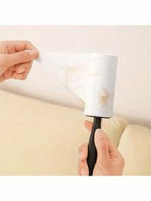 240 Sheets Pet Hair Remover Sticky Lint Roller Refill Sheets, Reusable Dust Cleaning Sticky Paper - A - View 9