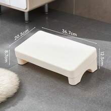 1 pieza Reposapiés debajo del escritorio - Herramienta de reposapiés de material PP | Base antideslizante ajuste perfecto | Aliviar la fatiga por estar sentado prolongadamente | Pedal de soporte para los pies - Multicolor - Ver 10