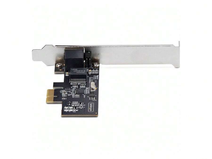 StarTech.Com 1-Port 2.5G NBASE-T PCIe Network Card Intel®I225-V, Single-Port Ethernet, Multi-Gigabit NIC - Black - View 1