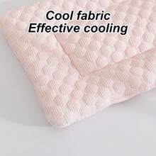 1 tấm lót võng chống trượt bằng lụa lạnh, thảm mát cho thú cưng nhỏ như chuột đồng, nhím, thỏ - Nhiều màu - Xem 15