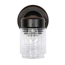 Design House 505198 Jelly Jar Lámpara de pared Iluminación tradicional Oil-Rubbed Bronze - Blanco - Ver 2