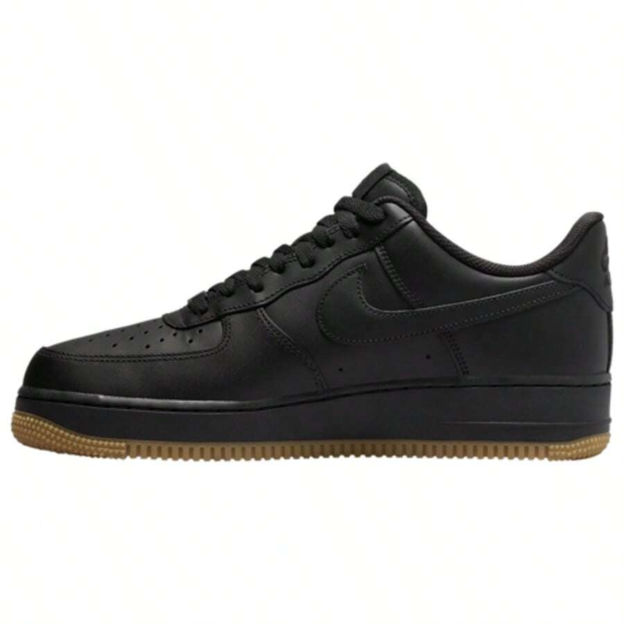 Nike Air Force 1 Low Black Gum Casual Sneakers Men's DZ4404-001 - Đen và nâu - Xem 1