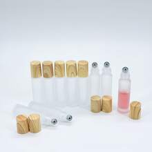 4pcs Glass Roll-On Bottles, Leak-Proof Refillable Travel Size Cosmetic Containers, Portable Essential Oil Perfume Skincare Aromatherapy Bottles, TSA Approved Travel Toiletry Kit, Suitable For Plane, Business Trip, Vacation, Outdoor, Unisex Travel Essentials Gift - Multicolor - View 7