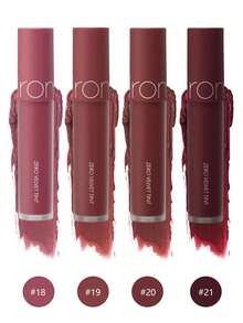 Rom&nd Romand ZERO VELVET TINT 18 PETAL TASSEL 哑光唇釉 | 持久显色 | 轻盈质地 | 高饱和度 | 不拔干唇膏 | 韩妆 | 5.5克/0.194盎司 - 18 PETAL TASSEL - 查看 10