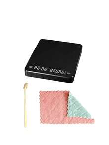 3kg Báscula de cocina digital con función de tara, báscula electrónica de precisión para cocinar y hornear, medición en múltiples unidades (pilas AAA no incluidas) - Multicolor - Ver 10