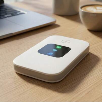 Portable Wifi High Speed White Portable Small 4G Mobile WiFi Hotspot Router For Phone Laptop Desktop Tablet,Type: Plug In Card (SIM Card Not Included)