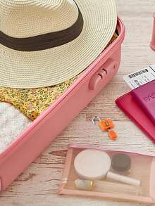 2/4pcs Colorful Travel Luggage Locks, Small Mini Suitcase Padlock Locks With Keys, Luggage Padlocks, Cute Cartoon Print Mini Padlocks For Suitcase Backpack Locker, Portable Small Security Locks For Gym School Travel Accessories, Strong Copper Lock Core With Plastic Shell (Unique Icon Patterns For Effortless Lock Matching) - Multicolor - View 9