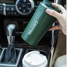 1 cốc cà phê di động bằng thép không gỉ 380ml, có thể tái sử dụng, giữ nhiệt chân không, bình nước nóng/lạnh chống rò rỉ dùng cho văn phòng. - Nhiều màu - Xem 11
