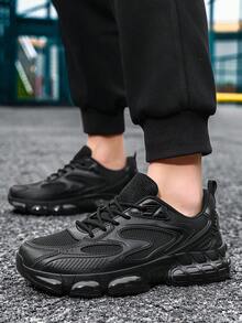 女士轻便、超柔软、耐穿透气鞋，适合所有季节 - 黑色 - 查看 15