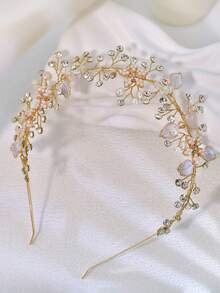 1 chiếc băng đô cài tóc nữ thanh lịch và tinh tế, quà tặng thủ công phù hợp cho đám cưới, tiệc tùng, lễ kỷ niệm và lễ hội. - Nhiều màu - Xem 13