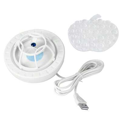 Multifunctional Household USB Mini Ultrasonic Dishwasher Portable Dish Washing Machine Cleaner For Kitchen Sink (Blue)