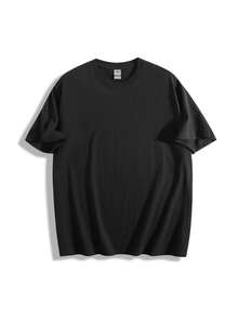 Christian Comfy Color Shirt - Bible Study, Catholic Gift - Inspiring Contemporary Faith Apparel-Women's T-Shirt, Comfortable Round Neck, Casual, Pure Cotton, Short Sleeves - 黑色 - 查看 2