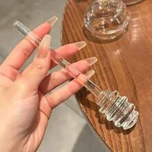 1 Set 500ML eleganter Honigtopf mit Bienen-Motiv und integriertem Löffel, hochwertig aus Borosilikatglas, luftdichter Deckel, hitze- und stoßfest, geeignet für Lebensmittelaufbewahrung in der Küche, Dekoration auf dem Esstisch, ideal als Geschenk für Imker und Köche - Transparent - Übersicht 13