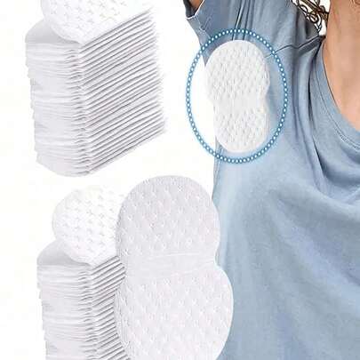 10 piezas de parches desechables para axilas, parches absorbentes de sudor invisibles, pegatinas transpirables y ligeras cómodas anti-sudor para uso diario, deportes, viajes, al aire libre y verano, para hombres y mujeres