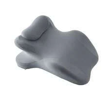 Rgonomic Memory Foam Wedge Pillow, 27° Angled Support For Neck, Back, Waist  Leg Pain Relief, Multi-Position Prone Pillow With Removable Cover - Grey - View 3