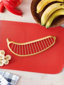 1pc Handheld Banana Peeler & Slicer, Easy To Clean, Suitable For Infants And Adults - Multicolor - View 5