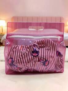Waterproof Thickened EVA Swim Bag - Large Capacity Wet & Dry Separation Travel Pouch For Beach Pool, Portable Zipper Closure Bag For Swimsuit Towel, Multi-Purpose Toiletry Makeup Organizer, New Style Fashionable Pool Essential - View 5