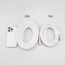 1 pieza Tira autoadhesiva de silicona resistente al agua para el borde del fregadero de la cocina, Tira autoadhesiva resistente al agua para encimeras de baño de 1m/2m, Tira autoadhesiva resistente al agua para uso doméstico - Multicolor - Ver 5