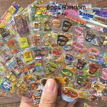 5/20pcs Cute Snack Packaging Stickers, Waterproof Cartoon Stickers Suitable For Phone, Scrapbooking, Stationery Decoration - Multicolor - View 15