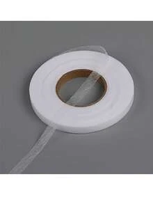 1卷双面热熔胶带，无纺布材质，热熔熨烫型，适用于缝边、衬里和DIY手工制作，宽度：0.8英寸/2厘米 - 查看 8