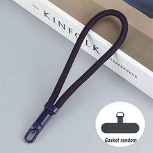 1 Set Alloy Self-Locking Anti-Lost Phone Lanyard, Adjustable Wrist Strap, Versatile Wear As Crossbody, Necklace, Carry Holder, High-End Anti-Lost Accessory - Multicolor - View 14