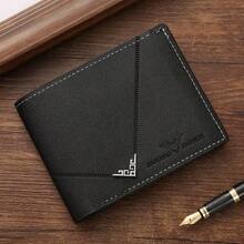 1-3pcs Luxury Business PU Short Wallet, Large Capacity Multi-Card Slots + Coin Pouch, Men's Portable Card Holder + Photo Sleeve, Ultra-Thin Minimalist Bifold Design, Credit Card/ID Layered Storage, "Father's Day Gift Choice", Fashion Matte Finish Soft Wallet, Ideal Gift For Men's Birthday Or Partner, Style For Young Men And Women - Multicolor - View 5