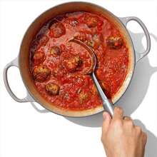 OXO Steel Cooking Spoon - 白色 - 查看 3