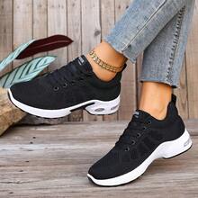 Women's Slip-Resistant Orthopedic Work Sneakers | Arch Support, Wide Toe Box For Nurses, Teachers, Chefs & All-Day Standing Professionals - Black - View 2