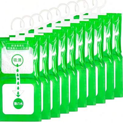 20 bolsas deshumidificadoras, bolsas colgantes absorbentes de humedad, adecuadas para armario, cocina, dormitorio