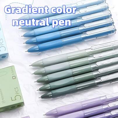 Bút bi mực nước tan trong nước, kiểu dáng mềm mại, mượt mà, chuyên dụng cho kỳ thi. Màu đen. Nhấn vào đầu bút để sử dụng. Thân bút có thiết kế cao cấp.