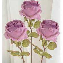 Artificial Silk Flowers Realistic Roses Bouquet Long Stem For Home Wedding Decoration Party ,Artificial Roses,Artificial Flowers, Artificial Roses - Multicolor - View 16