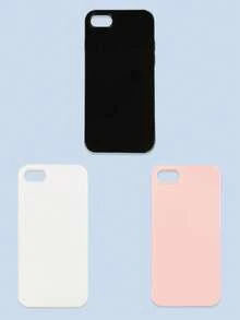 3件裝經典亮面糖果色果凍手機殼，相容 Apple 17、AIR、17PRO、17PROMAX、16promax、16E、17E、14/13、12、11 Pro Max、XS Max、X、XR、8、7、6S、Plus、Mini、GalaxyA13 5G S21 FE5G A15 A21S A34 A12 S21 S25 S26 及其他機型，防震手機殼，適合作為女友、男友或自己的生日禮物 - 彩色 - 查看 68