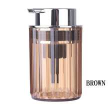11.84 Oz Modern Plastic Foaming Hand Soap Dispenser, Bathroom & Kitchen Refillable Liquid Easy To Press Soap Dispenser For Essential Oil, Shampoo, Dish Soap - Glossy - View 12