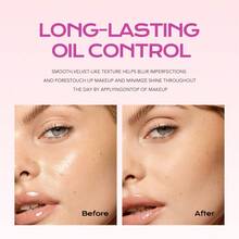 Polvo de fijación ligero, control de aceite, de larga duración, acabado mate, aspecto natural sin maquillaje, apto para todo tipo de pieles - 1# - Ver 7