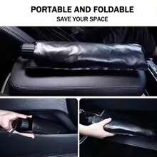 Sunshade Umbrella Type Car Window Sun Visor, UV Protection, Heat Insulation, Portable Foldable Automotive Windshield Sun Shade, With Heat Insulation Effect, Summer Car Outdoor Sun Canopy Accessory - Shade - View 11