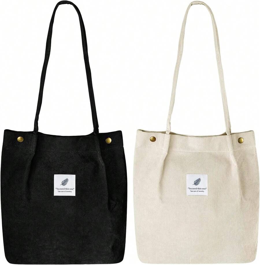 Women Top Handle Bags - Pink Strawberries + Beige Strawberries - View 1