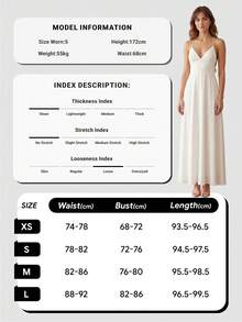 Đầm hè thanh lịch cổ chữ V bằng satin dành cho nữ, váy ngủ mềm mại, thích hợp cho các lễ hội, tiệc tùng, sinh nhật và các dịp trang trọng. - Hồng - Xem 3