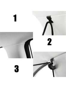 汽车隐私帘 通用型汽车隔断帘 后排座椅间遮光帘 汽车遮阳帘 侧窗遮光帘 - 多色 - 查看 3