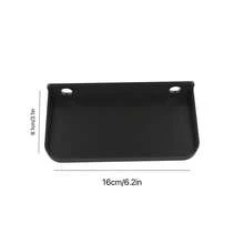 1 Giá đỡ tấm tiêu âm tối giản chịu lực cao - Lắp đặt không cần khoan, kệ đựng tấm tiêu âm, hai màu đen trắng, thích hợp cho nhà/văn phòng/phòng thu âm, trang trí tường, trưng bày bình hoa mọng nước, hoa khô, tương thích với tấm tiêu âm/giá đựng chai rượu vang & sâm panh, phụ kiện chắc chắn dành riêng cho nhà sản xuất âm nhạc. - Xem 4