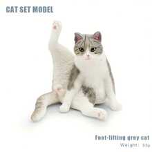1 件/8 件逼真迷你宠物猫模型装饰玩具 - 彩色 - 查看 40
