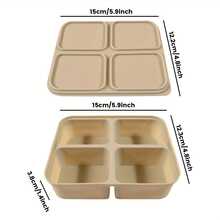 1pc Square Silicone Ice Cube Tray With Lid, Flexible Freeze Mold Easy Release, Suitable For Storing Meat Broth, Leftovers And Meal Prep, Making Cocktail Whiskey Clear Ice Cubes, Dishwasher And Reusable - Multicolor - View 11