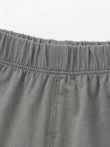 Balabala Bộ áo thun 2 món cho bé, đáng yêu, mềm mại, thoáng khí, ấm áp, dễ thương, thích hợp mặc hàng ngày vào mùa hè 2026. - Màu vàng xanh - Xem 6