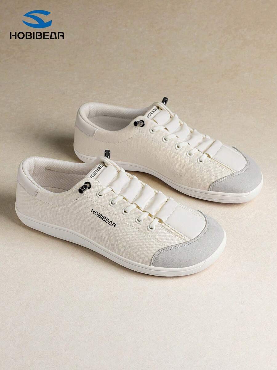 Giày thể thao tối giản kiểu đi chân trần, mũi rộng, thiết kế một quai, unisex, đơn giản và thoáng khí, giày chạy bộ đường mòn thoải mái, phần trên bằng da PU.