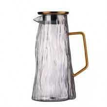 400毫升PC亚克力水壶/水罐，商用饮料和果汁分配器，塑料酒吧专用，耐热防碎冷水壶 - 查看 6