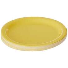 Creative Converting Touch of Color Platos de postre de papel 24 unidades Mimosa 6.7 pulgadas - Mimosa - Ver 6