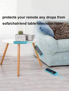 3pcs Silicone Luminous Remote Control Protective Cover For TCL ROKU Series RC280TV,Anti-Dropping, Glow-In-The-Dark For Better Night Use - 粉紅色 綠色 白色 - 查看 5